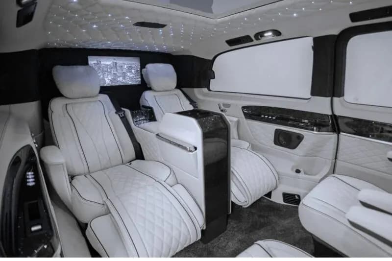 Experience the Jet Class Mercedes-Benz V-Class: VIP Chauffeur Service in London