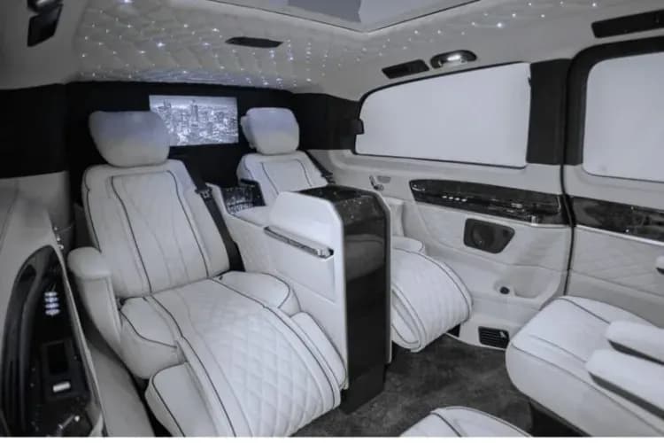 Experience the Jet Class Mercedes-Benz V-Class: VIP Chauffeur Service in London