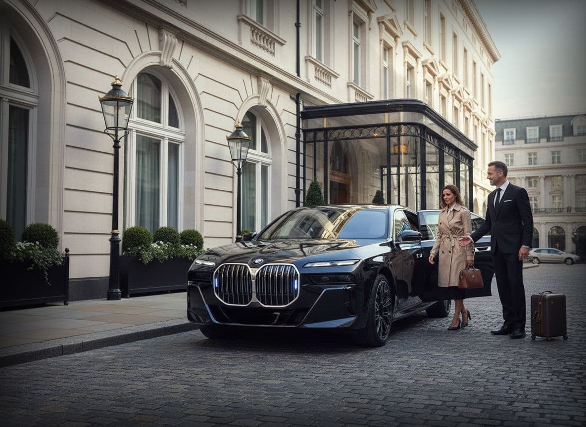 Book luxury chauffeur service from London to Southampton Cruise Terminal with Mercedes-Benz executive car for private cruise transfer