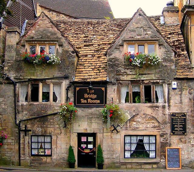 Historic building in the countryside near Coventry, England