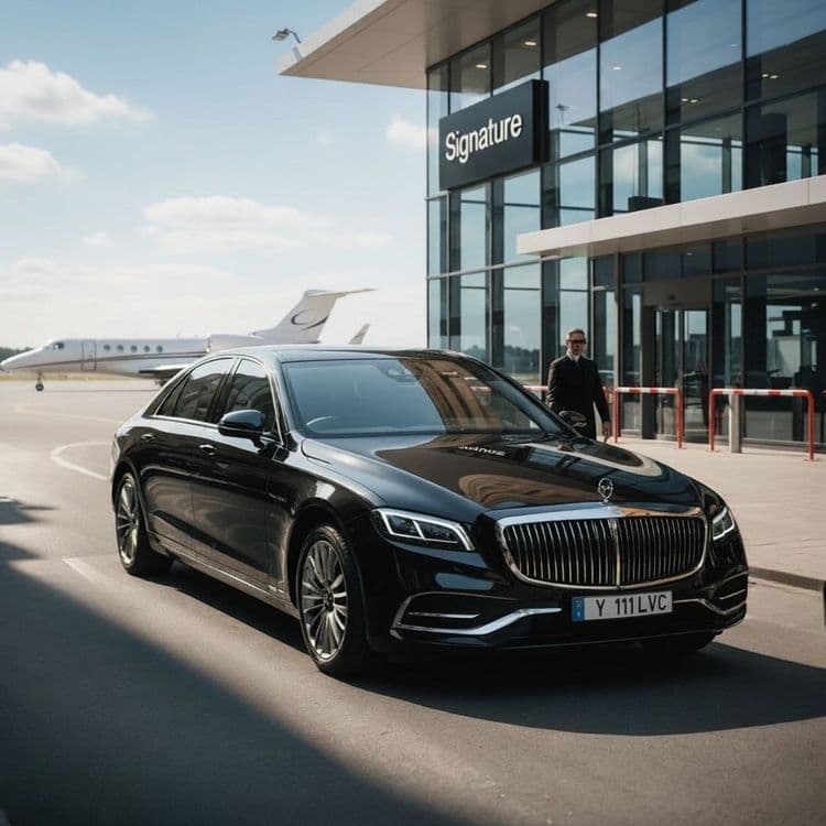 Luxury Signature FBO Airport Chauffeur Service