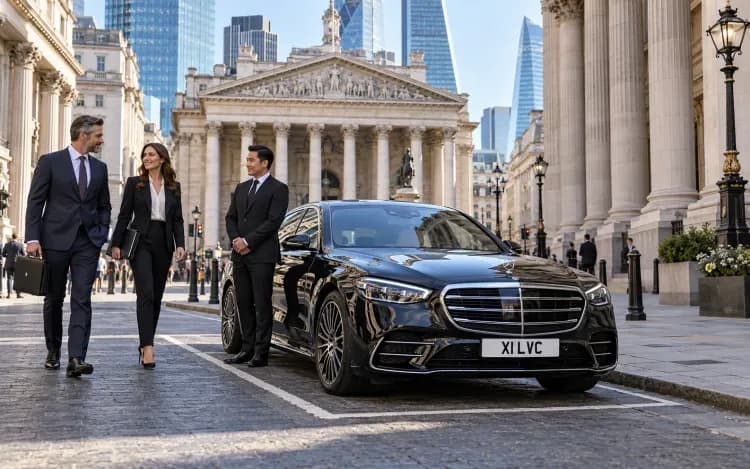 Financial Roadshow Chauffeur Service in London