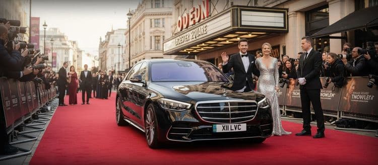 London film premiere chauffeur service