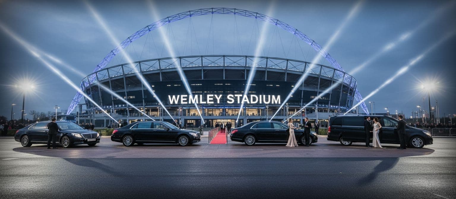 Luxury Chauffeur Service to Wembley Stadium